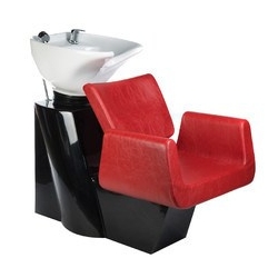Myjnia Fryzjerska Eleganza BH-8022, Czerwona